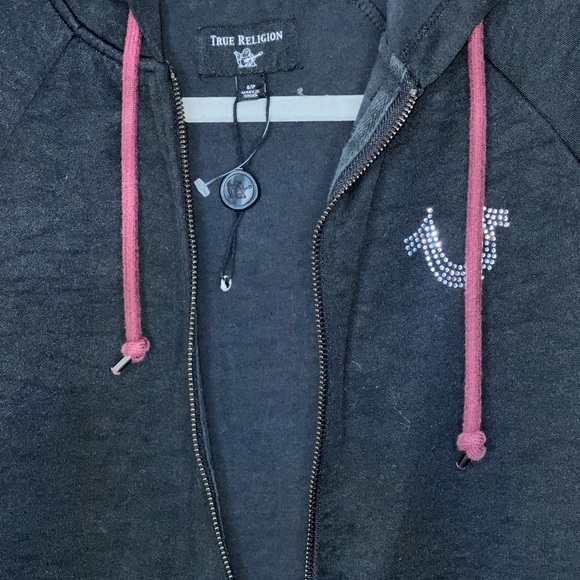 True Religion Y2K Rhinestone Track Jacket - Picture 6 of 9